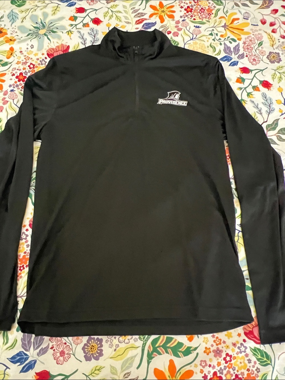 Providence college Black Women's Long-Sleeve Quarter-Zip